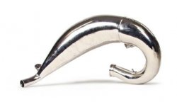 DEP PIPES DYFUZOR/KOMORA/TUBA REZONANSOWA NIKLOWANA (FRONT EXHAUST PIPE NICKEL): KTM 125/144/150 07-10 (NA ZAMÓWIENIE)