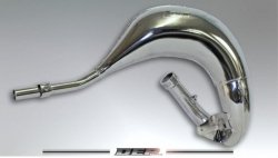 DEP PIPES EXPANSION PIPE DYFUZOR/KOMORA/TUBA REZONANSOWA NIKLOWANA (FRONT EXHAUST PIPE NICKEL): YAMAHA YZ 85 02-18