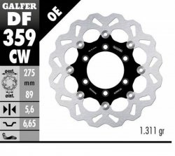 GALFER TARCZA HAMULCOWA TYŁ SUZUKI VZR 1800 INTRUDER 06-; M 109R BOULEVARD 06- (WAVE FLOATING) (275X89X5MM)