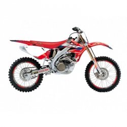 BLACKBIRD KOMPLET NAKLEJEK (OKLEIN) HONDA CRF 450R 05-08 DREAM 5 KOLOR CZERWONY