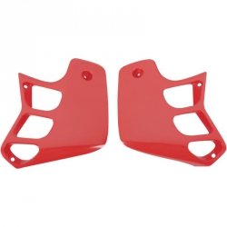 UFO OSŁONY CHŁODNICY HONDA CR 125 89-90, CR 250 88-89 KOLOR CZERWONY (UFO RED)