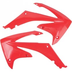 UFO OSŁONY CHŁODNICY HONDA CRF 450X 08-16 KOLOR CZERWONY