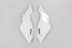UFO BOCZKI TYLNE HUSQVARNA CR/WR 125 09-12 KOLOR BIAŁY