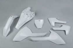 UFO KOMPLET PLASTIKÓW HUSQVARNA TC 85 18-24 KOLOR OEM (BIAŁY) (HU620E999)