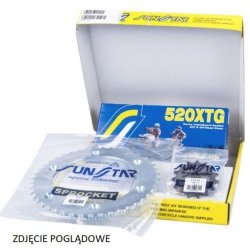 SUNSTAR ZESTAW NAPĘDOWY YAMAHA XTZ 660 TENERE 91-95 PLUS ZŁOTY (15/45/110) (DO 750CC) (SUN37215/SUN1-3538-45/SS520XTG-110G) - MA