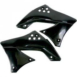 UFO OSŁONY CHŁODNICY KAWASAKI KXF 450 09-11 KOLOR CZARNY
