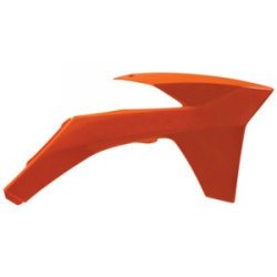 UFO OSŁONY CHŁODNICY KTM SX/SXF 11-12, EXC 12-13 KOLOR POMARAŃCZOWY