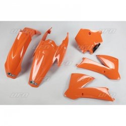 UFO KOMPLET PLASTIKÓW KTM SX 85 04-05 KOLOR OEM (POMARAŃCZOWY) (KT504E999)