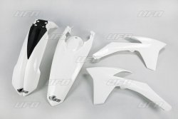 UFO KOMPLET PLASTIKÓW KTM EXC 12-13 KOLOR BIAŁY (KT513E047)