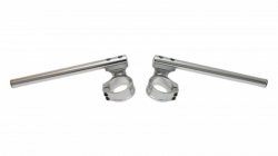 ACCEL KIEROWNICA DWUCZĘŚCIOWA REGULOWANA STREET CLIP-ON UCHWYT 54MM KOLOR SREBRNY