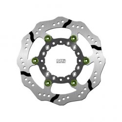 NG TARCZA HAMULCOWA PRZÓD KAWASAKI KLX250/300 93-07, KX125/250 95-02, SUZUKI RMZ250 04-06 (270X100X3MM) WAVE PŁYWAJĄCA