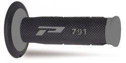 PROGRIP MANETKI PG791 OFF ROAD (22+25MM, DŁ.115MM) KOLOR SZARY/CZARNY (DWUSKŁADNIKOWE) (791-187) (PG791GR/BK)