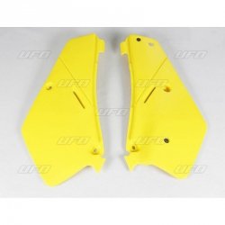 UFO BOCZKI TYLNE SUZUKI RM 80 86-99 KOLOR ŻÓŁTY