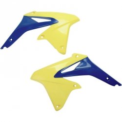 UFO OSŁONY CHŁODNICY SUZUKI RMZ 450 08 KOLOR ŻÓŁTY/NIEBIESKI
