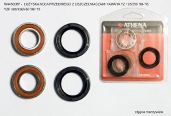 ATHENA ŁOŻYSKA KOŁA PRZEDNIEGO Z USZCZELNIACZAMI YAMAHA YZ 125/250 98-20, YZF 400/426/450 98-13
