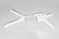 UFO OSŁONY RAMY YAMAHA YZ 125/250 93-01 KOLOR BIAŁY - ZASTĘPUJE YA03820046
