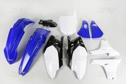 UFO KOMPLET PLASTIKÓW YAMAHA YZF 450 11-12 KOLOR OEM (NIEBIESKI/BIAŁY/CZARNY) (YA311E999)