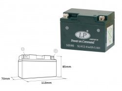 LANDPORT Gilera DNA/ICE 50 (01-05) akumulator bezobsługowy/zalany (zastępuje YTX4L)