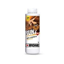Ipone Scoot Run 2 - olej 2T do mieszanki 100% syntetyk (truskawka) 1L