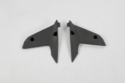 UFO OSŁONY CHŁODNICY HUSQVARNA TC 125 / 150 / 250 / 300 25, FC 250 / 450 25, TX 300 25, FX 350 / 450 KOLOR CZARNY