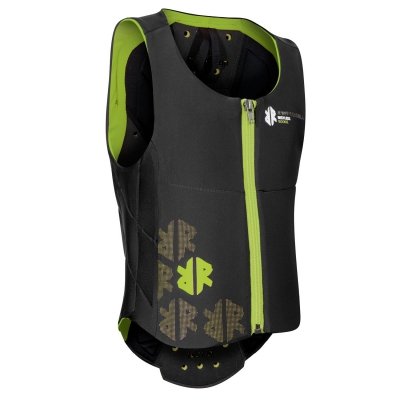 KOMPERDELL Kamizelka ochronna  jeździecka Ballistic Junior New Look limonkowy rozm.140