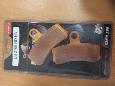 Delta Braking klocki hamulcowe przód HARLEY DAVIDSON  FXDWG Dyna W/Glide (10)