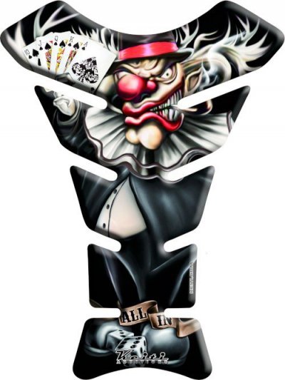 NAKLEJKA NA BAK TANKPAD KEITI MAJESTIC CLOWN