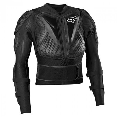 KOSZULKA Z OCHRANIACZAMI FOX TITAN SPORT BLACK XXL