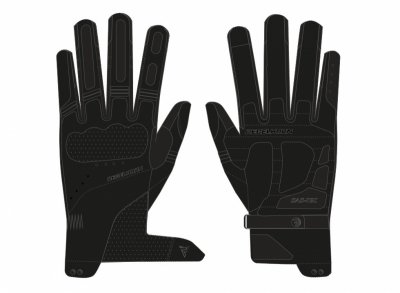 RĘKAWICE MOTOCYKLOWE REBELHORN RUNNER BLACK M