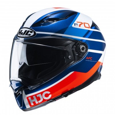 KASK HJC F70 TINO BLUE/WHITE/RED S