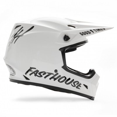 KASK BELL MX-9 MIPS FASTHOUSE WHITE/BLACK XL