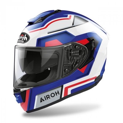 KASK AIROH ST501 SQUARE BLUE/RED GLOSS XL