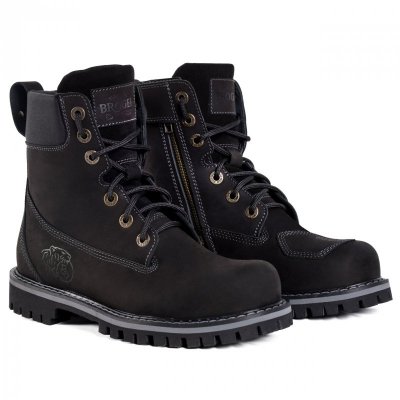 BUTY SKÓRZANE BROGER ALASKA II VINTAGE BLACK 44