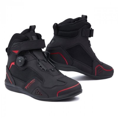BUTY MOTOCYKLOWE REBELHORN SPARK 2 BLACK, RED 43