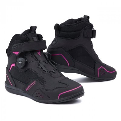 BUTY MOTOCYKLOWE DAMSKIE REBELHORN SPARK 2 BLACK, PINK 36