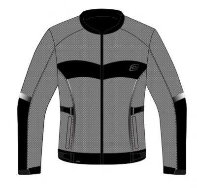 KURTKA TEKSTYLNA OZONE DART LADY SILVER/BLACK D9XL