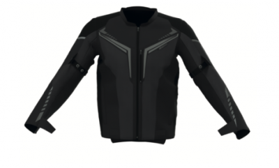 KURTKA TEKSTYLNA OZONE FLOW BLACK 10XL