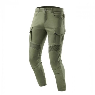 SPODNIE JEANS OZONE FASTER TAPERED FIT OLIVE W40L32 40/32