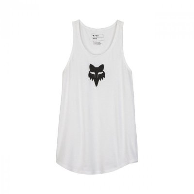 KOSZULKA BEZ RĘKAWÓW FOX LADY HEAD WHITE S