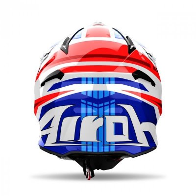 KASK AIROH AVIATOR ACE 2 PROUD BLUE/RED GLOSS S