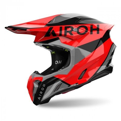 KASK AIROH TWIST 3 KING RED GLOSS S