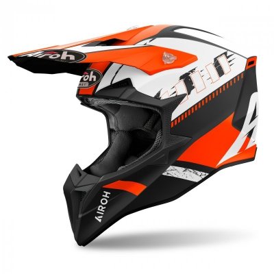 KASK AIROH WRAAAP FEEL ORANGE MATT XS