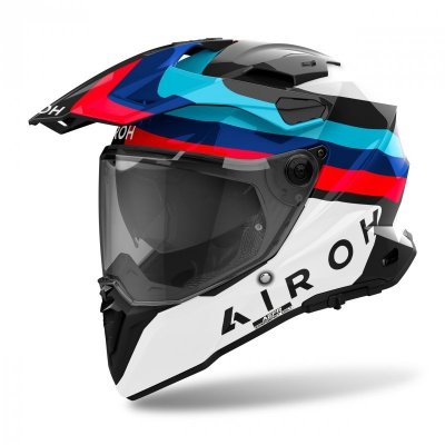KASK AIROH COMMANDER 2 DOOM BLACK GLOSS L
