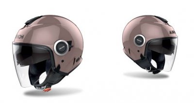 KASK AIROH HELYOS COLOR METALLIC ROSE S