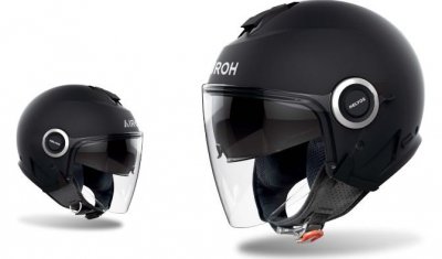 KASK AIROH HELYOS COLOR BLACK MATT XXL