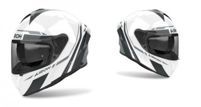 KASK AIROH SPARK 2 SPINNER WHITE GLOSS S