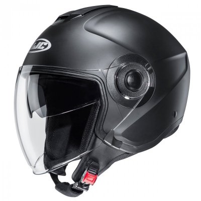 KASK MOTOCYKLOWY HJC I40N SOLID SEMI FLAT BLACK S