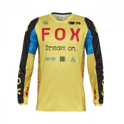 BLUZA FOX 180 RACE SPEC PALE YELLOW L