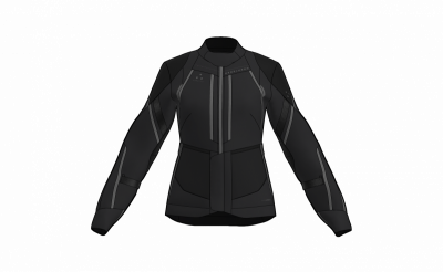 KURTKA MOTOCYKLOWA TEKSTYLNA DAMSKA REBELHORN HARDY 3.0 BLACK WXXL DXXL