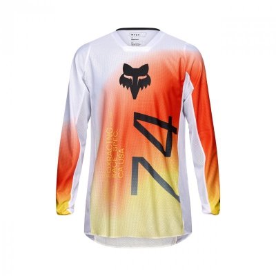 BLUZA FOX 180 AIR HAZE WHITE L
